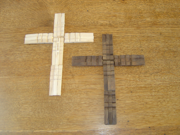 Clothespin Crosses